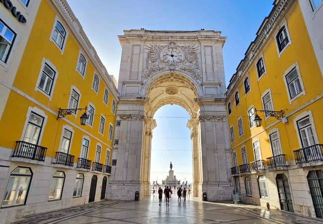 l'Arco da Rua Augusta Lisbonne 